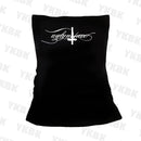 Sutiã com estampa de letras cruzadas, casual, streetwear, harajuku, grunge, punk, Y2K, top curto, chique, sexy, com acabamento em renda, emo, hip hop, feminino