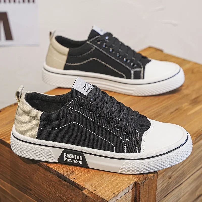 Sapatos de skate confortáveis, antiderrapantes, casuais, respiráveis, masculinos, para caminhada
