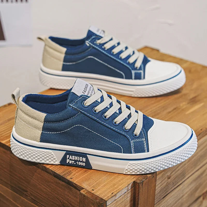 Sapatos de skate confortáveis, antiderrapantes, casuais, respiráveis, masculinos, para caminhada