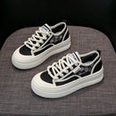 Tênis Feminino Sexy de Malha Off White Tênis Feminino Respirável Confortável Tênis Feminino Casual Vulcanizado Tênis Feminino