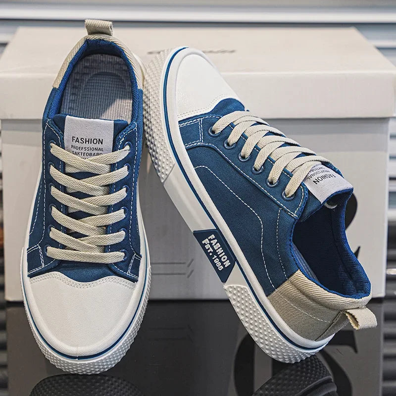 Sapatos de skate confortáveis, antiderrapantes, casuais, respiráveis, masculinos, para caminhada