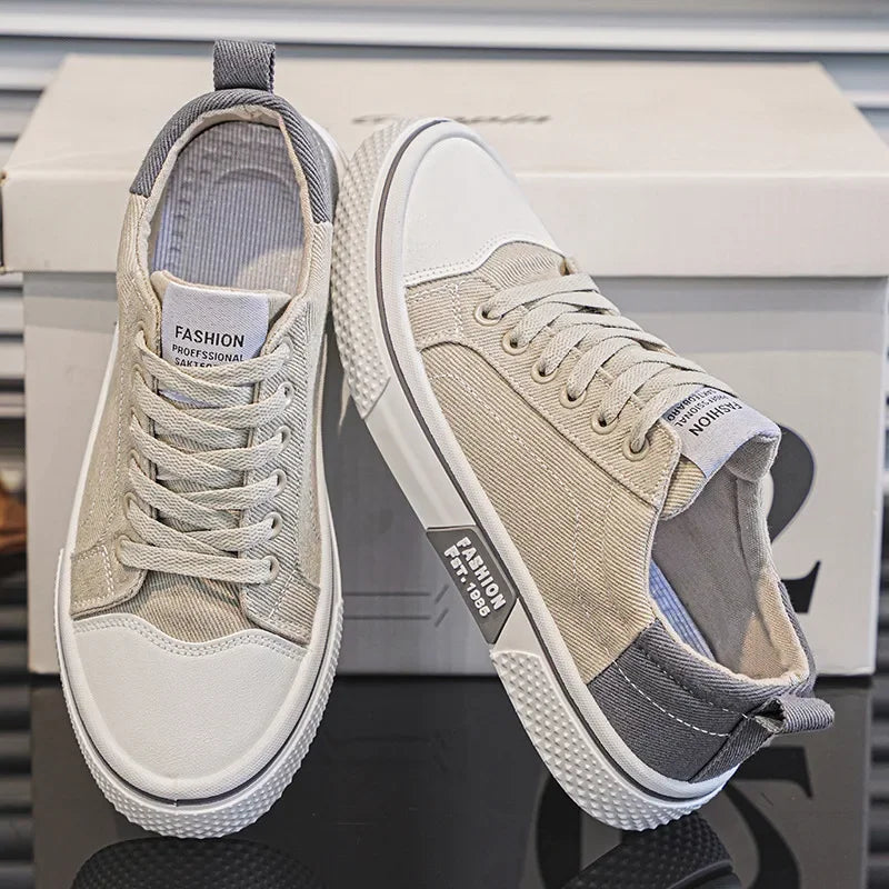 Sapatos de skate confortáveis, antiderrapantes, casuais, respiráveis, masculinos, para caminhada